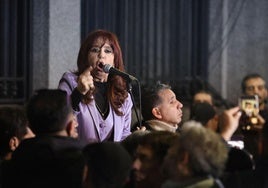 Un aquelarre kirchnerista en vísperas de la sentencia de Cristina Kirchner: «Estar presa es un certificado de dignidad»