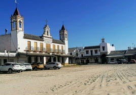 Herida grave una mujer de 94 años tras desbocarse una mula en El Rocío